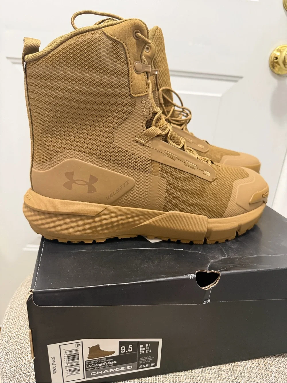 Under Armour Men's Tactical Boots in Brown